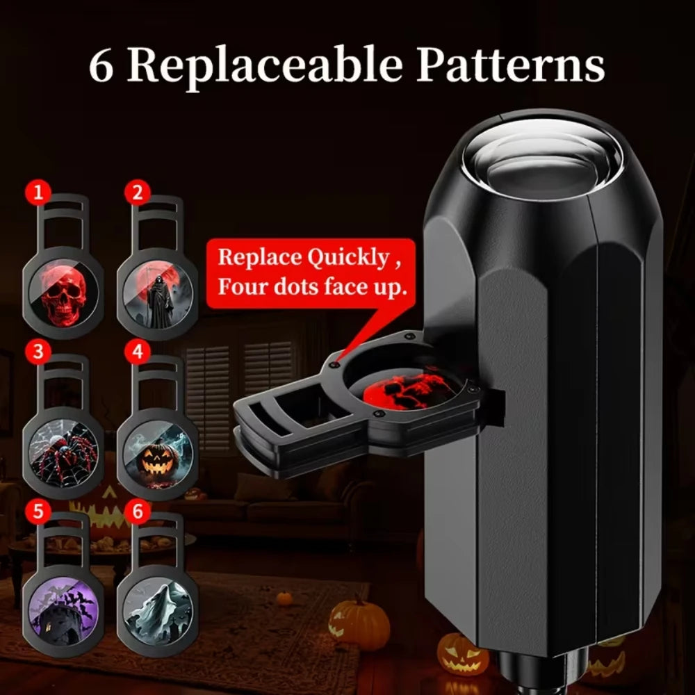 GrimGlow Halloween Projector